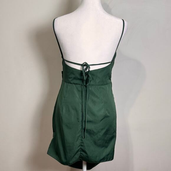 Amanda Uprichard Laconia Ruched Mini Dress - Size S - Picture 4 of 9